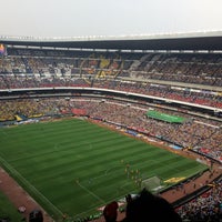 Photo taken at Estadio Azteca by Pao M. on 5/11/2013