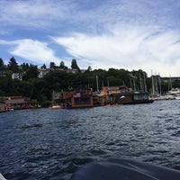 Photo taken at Sleepless in Seattle Boat House by Aida A. on 7/4/2014