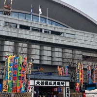 Photo taken at Edion Arena Osaka by ノン パ. on 3/20/2024