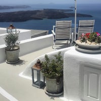 Photo taken at Iconic Santorini, a boutique cave hotel by Kate K. on 6/27/2014