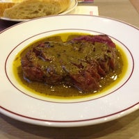 Photo taken at L&amp;#39;entrecote by Eugen T. on 4/22/2013