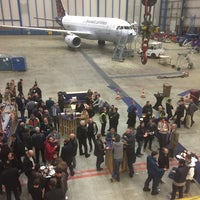 Photo taken at Hangar 41 - Brussels Airlines by Brent B. on 12/3/2015