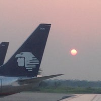 Photo taken at Aeropuerto Internacional de Villahermosa C.P.A. Carlos Rovirosa Pérez (VSA) by Valentina F. on 4/17/2013