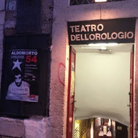 Photo taken at Teatro dell&amp;#39;Orologio by Viviana B. on 4/14/2013
