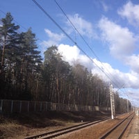 Photo taken at Ж/Д платформа Ивантеевка-2 by Аня К. on 4/23/2015