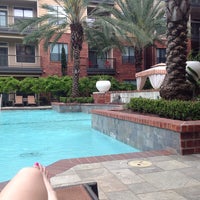 Photo taken at Pool @ Broadstone W18th by Kasey H. on 4/5/2014
