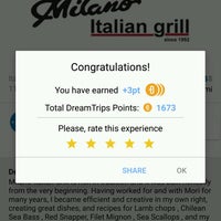 Photo taken at Milano Italian Grill by Ben C. on 9/30/2016