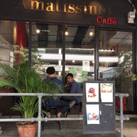 Photo taken at Amatissimo Caffe by P. 양귀비 on 2/9/2017