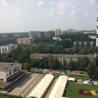 Photo taken at Остановка «Метро Молодёжная» by Alex K. on 7/30/2016