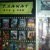 Photo taken at 7.sanat Dvd&amp;amp;vcd by Mert O. on 1/20/2013