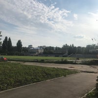 Photo taken at Стадион &amp;quot;ТЕМП&amp;quot; by Alex M. on 7/30/2018