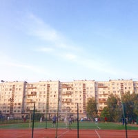Photo taken at Стадион школы № 341 by Sonechka I. on 7/16/2015