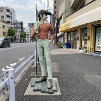 Photo taken at Statue Of Ashita-no-Joe by やりよるくん on 9/29/2022