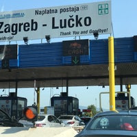 Photo taken at Naplatna postaja Lučko by LiLi S. on 8/17/2018