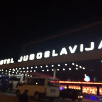 Photo taken at Stajalište gradskog prevoza Hotel Jugoslavija by Umut Ö. on 4/26/2015