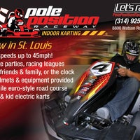 Foto tirada no(a) Pole Position Raceway St. Louis por Steve B. em 1/21/2013