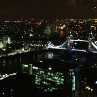 Photo taken at Oblix at The Shard by Yoonie S. on 5/13/2013