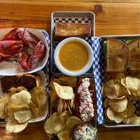 Photo taken at New England Lobster Market &amp;amp; Eatery by Carrie H. on 1/12/2024