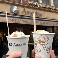 Photo taken at Amorino Gelato by Carrie H. on 12/30/2023