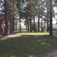 Photo taken at сосновый бор🌲 🚴🏃 by Anet P. on 6/19/2014