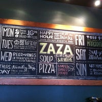 Photo taken at ZAZA Fine Salad &amp;amp; Wood Oven Pizza Co. by Mathieu H. on 12/4/2012