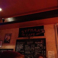 Photo taken at Syphax Café by Sarah B. on 1/27/2013