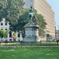 Photo taken at McPherson Square by Varshith A. on 7/6/2021