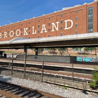 Photo taken at Brookland-CUA Metro Station by Varshith A. on 7/5/2021