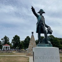 Photo taken at Rochambeau Statue by Varshith A. on 8/14/2022