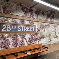 Photo taken at MTA Subway - 28th St (6) by Varshith A. on 5/16/2021
