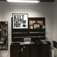 Photo taken at Kult Tattoo Fest by Blazej M. on 9/13/2016