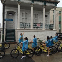 Photo taken at Buzz Nola Bike Tours and Rentals by Bebe L. on 6/1/2015