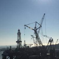 Photo taken at Caspian Shipyard by Enis Y. on 11/21/2015