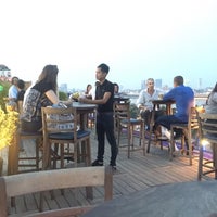 Photo taken at Le Moon Rooftop Lounge by Panharen S. on 4/6/2018