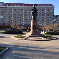Photo taken at Памятник княгине Ольге by Levon S. on 5/5/2013