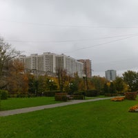 Photo taken at Сквер Дмитрия Михайлика by Anton B. on 10/9/2016