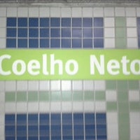 Photo taken at MetrôRio - Estação Coelho Neto by Eder P. on 5/22/2013