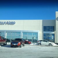 Photo taken at Luther Family Ford by Shawn D. on 1/23/2014
