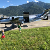 Photo taken at Locarno Airport by Michael G. on 7/23/2018