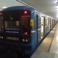 Photo taken at Metro Alabinskaya by Иван Х. on 7/18/2016