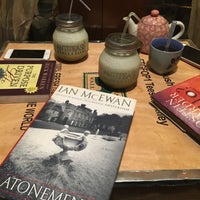 Photo taken at AntiTeasis: Books &amp;amp; Brews by Brian A. on 1/10/2016
