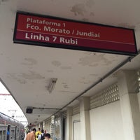 Photo taken at Estação Pirituba (CPTM) by Eduardo P. on 9/18/2016