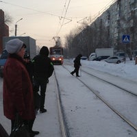Photo taken at Трамвай № 8 by Svetlana P. on 1/29/2013
