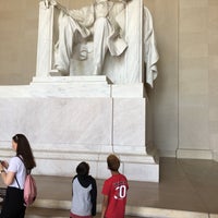 Photo taken at Lincoln Memorial by Samuel M. on 5/3/2018