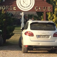 Photo taken at Antalya Horse Club by Müge K. on 12/21/2014