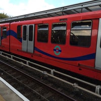 Photo taken at Langdon Park DLR Station by Paula C. on 8/6/2014