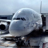 Photo taken at Airbus A380 by Alexander K. on 8/25/2013