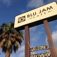 Photo taken at Blu Jam Café by Jim H. on 5/9/2013