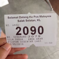 Pos Malaysia Post Office In Kuala Lumpur
