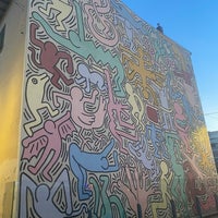 Photo taken at Murales di Keith Haring &amp;quot;Tuttomondo&amp;quot; by Jiří Š. on 8/25/2023